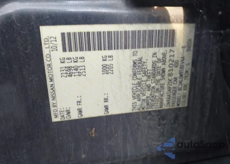 2013 Nissan Maxima 3.5 S z USA, uszkodzony, nr VIN 1N4AA5AP2DC810217